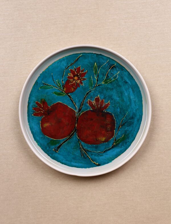 თეფში, ბროწეულები - "KETO Handmade"