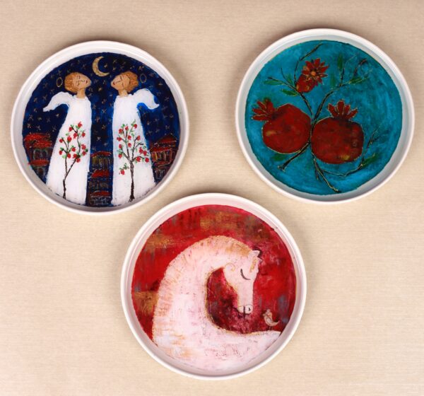 თეფში, ანგელოზები - "KETO Handmade"