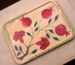 ხის დაფა ბროწეულებით - "ბროწეულა • BROWEULA"