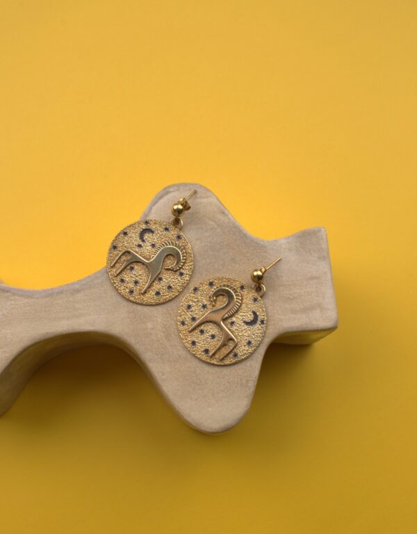 საყურე, ცხენები - "KETO Handmade"