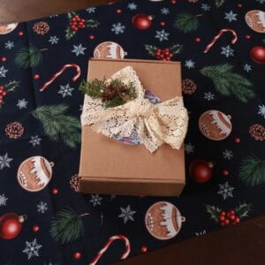 საახალწლო რანერი, ლურჯი