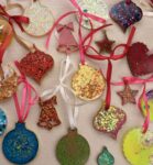 ნაძვის ხის სათამაშო, მრგვალი - "BO EPOXY • ბო ეპოქსი"