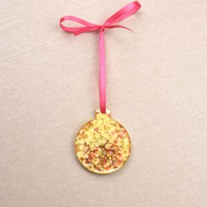 ნაძვის ხის სათამაშო, მრგვალი - "BO EPOXY • ბო ეპოქსი"