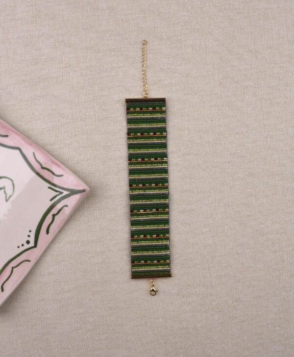 სამაჯური, მწვანე - "Marblue • მარბლუ"