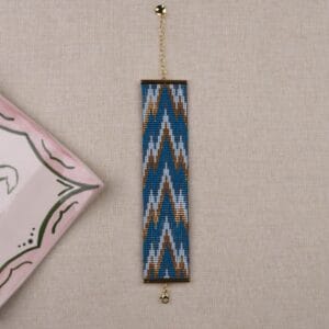 სამაჯური ცისფერი დეტალებით - "Marblue • მარბლუ"