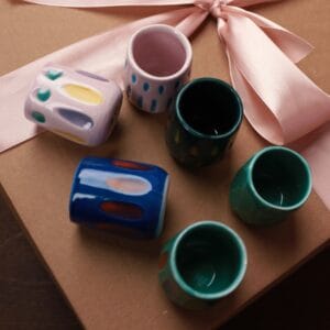 ჭაჭის ჭიქების კომპლექტი - "ჰიკიტორე კერამიკსი • Hikitore Ceramics"