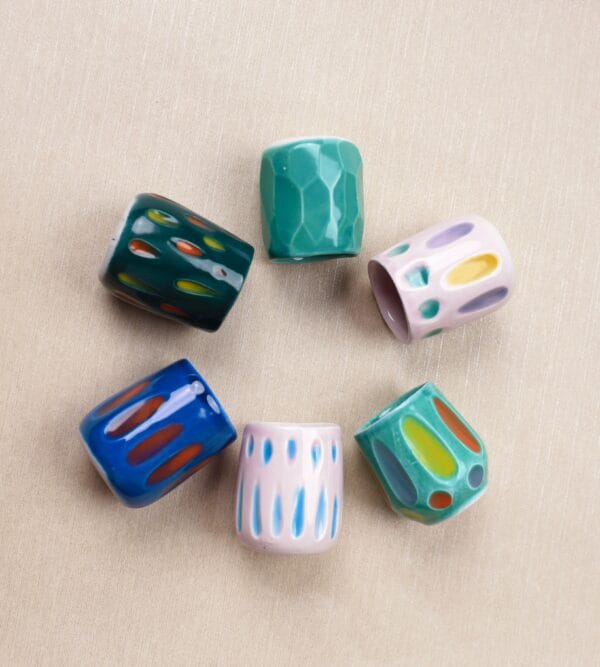 ჭაჭის ჭიქების კომპლექტი - "ჰიკიტორე კერამიკსი • Hikitore Ceramics"