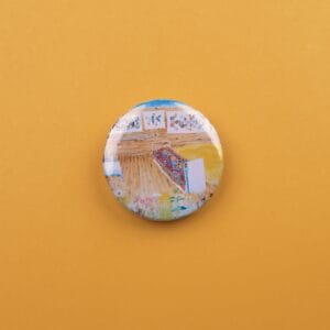 სარკე, მრგვალი - “მზე და მთვარე • Mze da Mtvare”