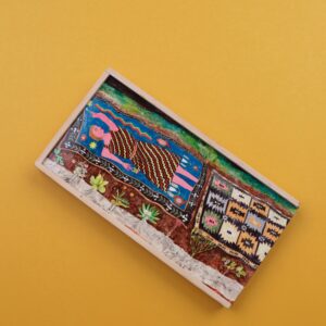 ფანქრები ხის ყუთით - “მზე და მთვარე • Mze da Mtvare”