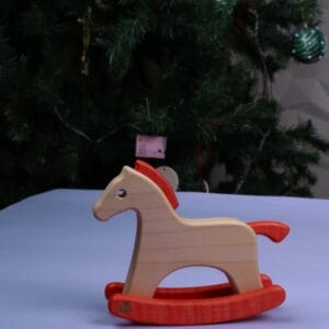 ხის სათამაშო ცხენი – “ცაცია ოსტატი • Left-Handed Master”