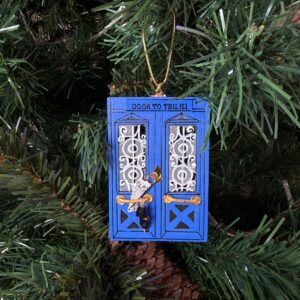 ნაძვის ხის სათამაშო - "Door to Tbilisi • თბილისის კარი"