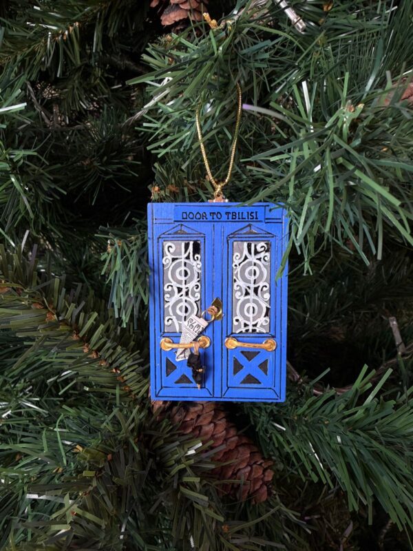 ნაძვის ხის სათამაშო - "Door to Tbilisi • თბილისის კარი"