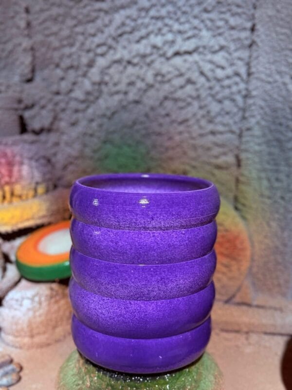 ქოთანი, იასამნისფერი - "Zakareli Ceramics • ზაქარელი კერამიკა"