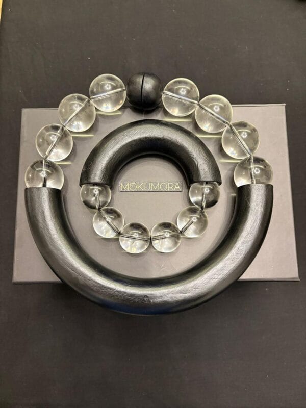 ბროლის სამაჯური - "მოკუმორა • Mokumora"