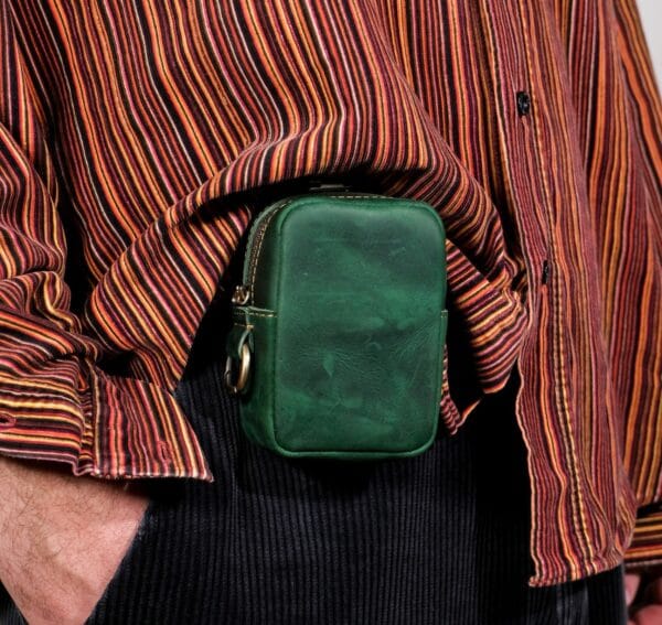 საფულე, მწვანე - "Improvisation • იმპროვიზაცია"