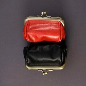 ვინტაჟური საფულე, შავი - "Improvisation • იმპროვიზაცია"