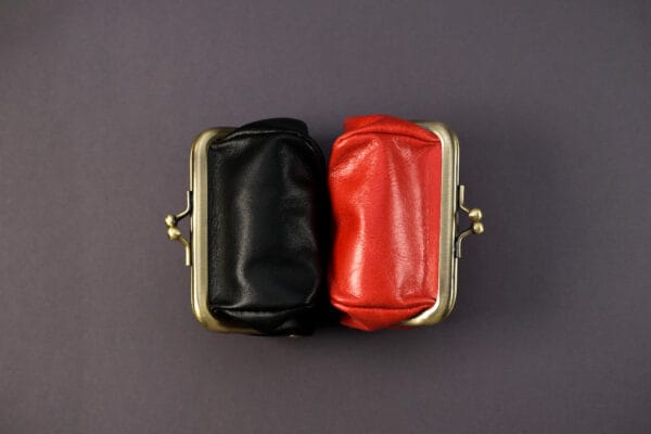 ვინტაჟური საფულე, შავი - "Improvisation • იმპროვიზაცია"