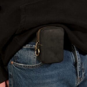 საფულე, შავი - "Improvisation • იმპროვიზაცია"