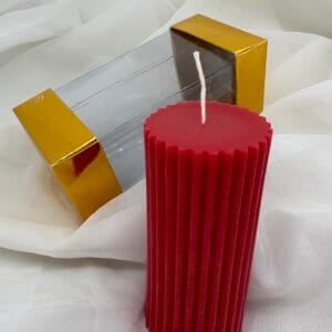 სანთელი, ზოლიანი სვეტი - "Moldi • მოლდი"