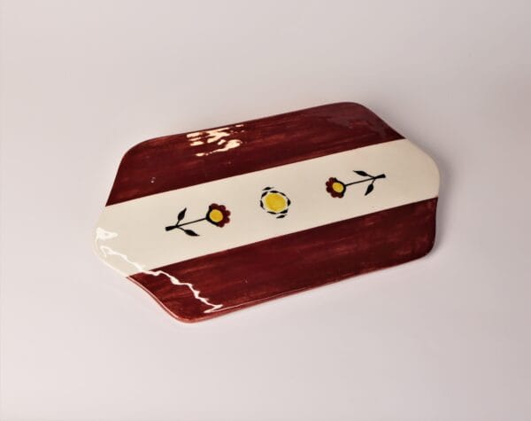 ყველის დაფა დავით კაკაბაძის ნახატის მიხედვით - "ბაბალე • Babale"