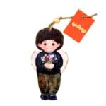 ნაძვის ხის სათამაშო, "ანგელოზი ბიჭი ყვავილებით" - "ბაბალე • Babale"