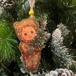 ნაძვის ხის სათამაშო, "ბიჭი ნაძვის ხით" - "ბაბალე • Babale"