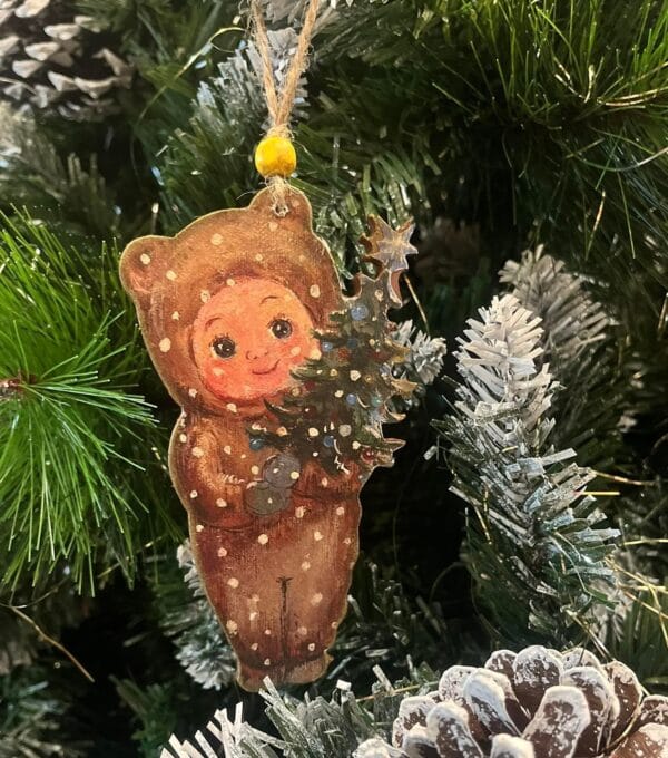 ნაძვის ხის სათამაშო, "ბიჭი ნაძვის ხით" - "ბაბალე • Babale"