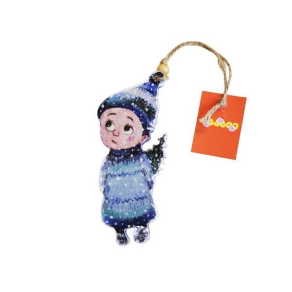 ნაძვის ხის სათამაშო, "ბიჭი ნაძვის ხით" - "ბაბალე • Babale"