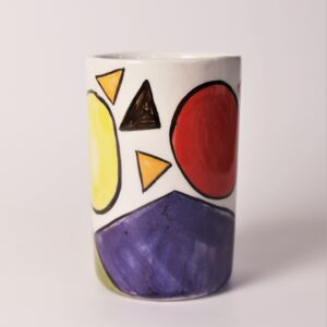 წვენის ჭიქა, აბსტრაქცია - "ბაბალე • Babale"