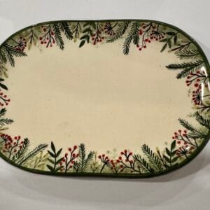 თეფში ახალი წლის დეკორაციით - "ბაბალე • Babale"