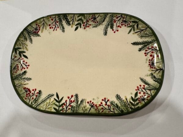 თეფში ახალი წლის დეკორაციით - "ბაბალე • Babale"