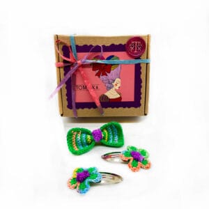 საბავშვო თმისამაგრების ნაკრები, Lively Leaf – “TOMSIKA • ტომსიკა”