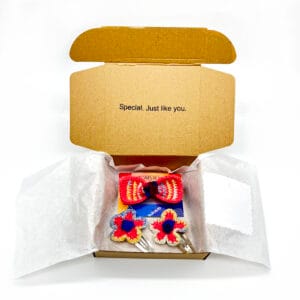 საბავშვო თმისამაგრების ნაკრები, Coral Garden – “TOMSIKA • ტომსიკა”