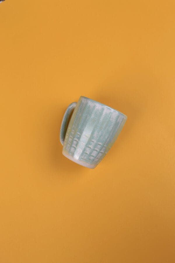 ჩაის/ყავის ჭიქა, ცისფერი - "Nari Ceramics • ნარი კერამიქს"