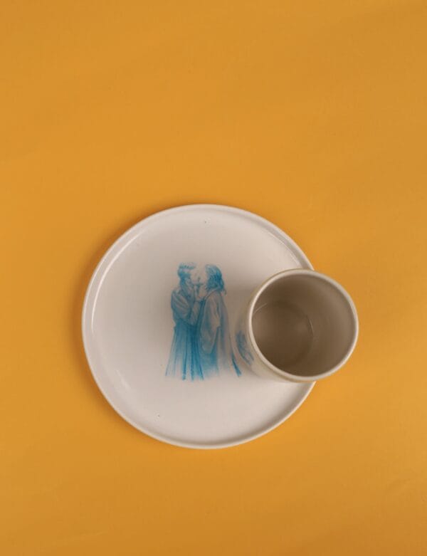 კერამიკის სეტი, კოცნა - "Nari Ceramics • ნარი კერამიქს"