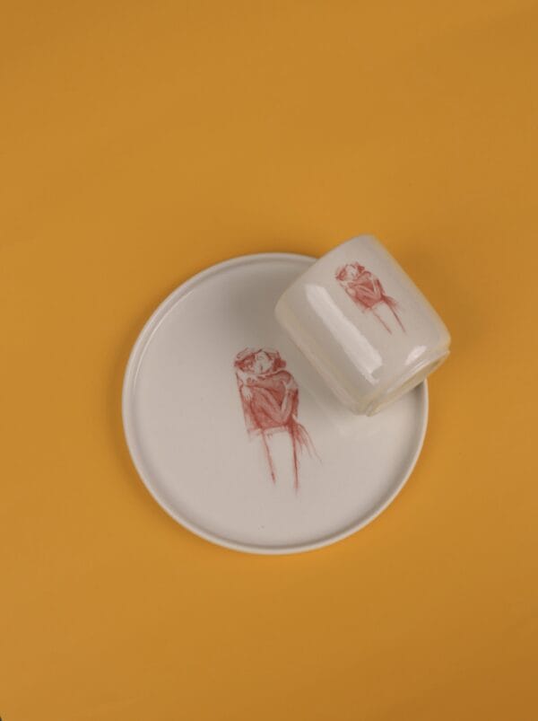 კერამიკის სეტი, ჩახუტება - "Nari Ceramics • ნარი კერამიქს"