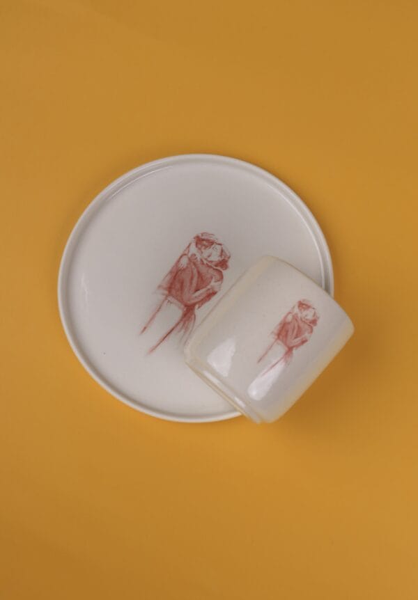 კერამიკის სეტი, ჩახუტება - "Nari Ceramics • ნარი კერამიქს"