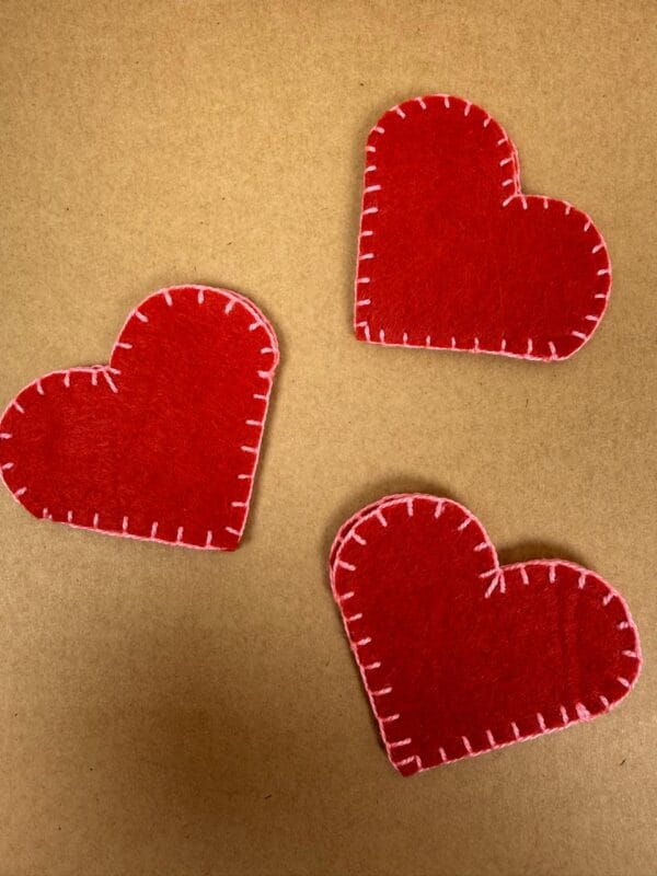 სანიშნი, წითელი გული - "Maqmani Wood • მაქმანი ვუდი"