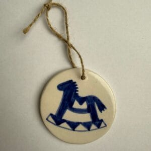 ნაძვის ხის სათამაშო, ცხენი - "ბაბალე • Babale" (კოპირება)