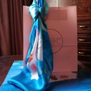 შარფი, ცისფერი - "გამა • GAMA"