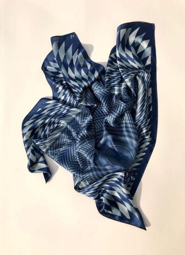 შარფი, ლურჯი (საშუალო) - "Saini • საინი"