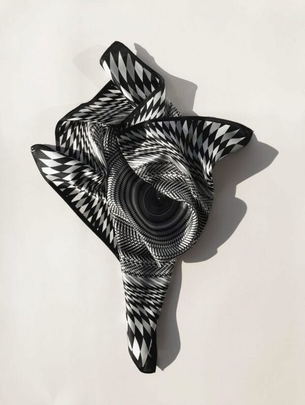 შარფი, შავ-თეთრი (პატარა) - "Saini • საინი"