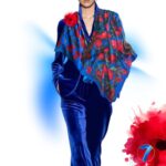 შარფი ბროწეულებით - "Seven • სევენი"