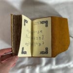 წიგნაკი ტყავის ყდით და ქართული ანბანის დიზაინით - "Tsignako • წიგნაკო"