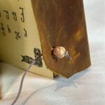 წიგნაკი ტყავის ყდით და ქართული ანბანის დიზაინით - "Tsignako • წიგნაკო"