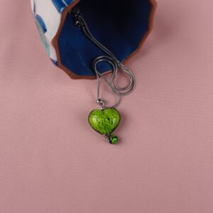 ყელსაბამი, მწვანე - "FARFALLA DE VETRO"