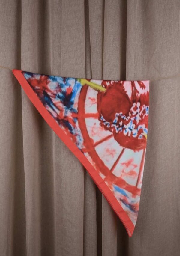 შარფი, ქოლგიანი ქალი - "გამა • GAMA"