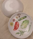 კერამიკის სასალათე ჯამი, ხმელთაშუა ზღვის გემოები - "Nari Ceramics • ნარი კერამიქს"