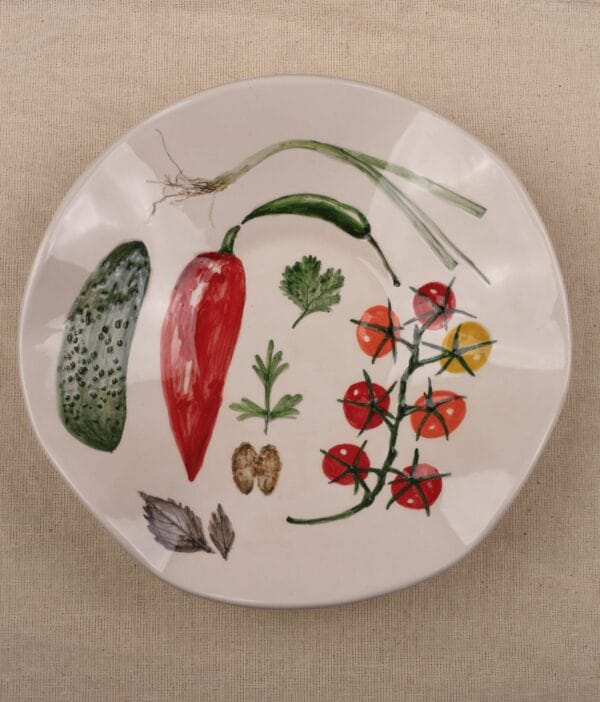 კერამიკის სასალათე, ქართული სალათი - "Nari Ceramics • ნარი კერამიქს"