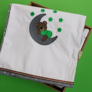 საბავშვო თეთრეულის ნაკრები, დათუნია - "იელი • ieli"